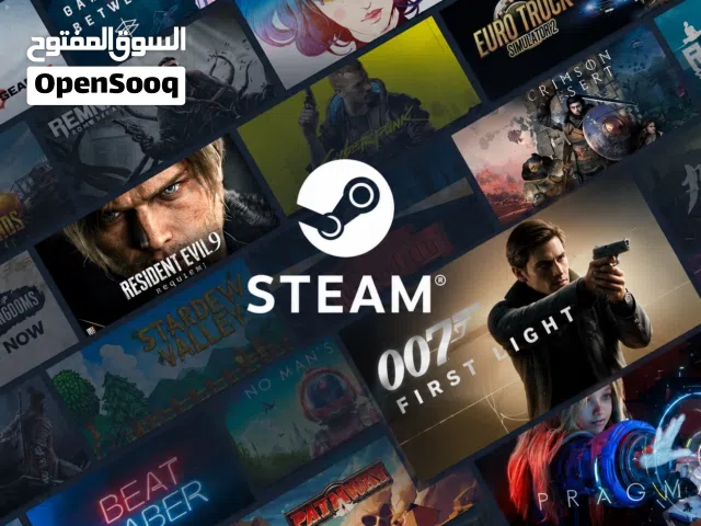 حساب ستيم اوفلاين يحتوي على اكثر من 70 لعبة . الوصف مهم