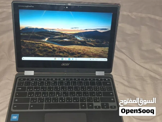Chromebook Spin 511 مستعمل ما فيه اي مشاكل مثل الجديد فقط مافيه قلم و المساحه ثنين و ثلاثين قيقا