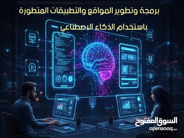 تدريب شخصي: برمجة وتطوير المواقع والتطبيقات المتطورة بالذكاء الاصطناعي AI Applications Development
