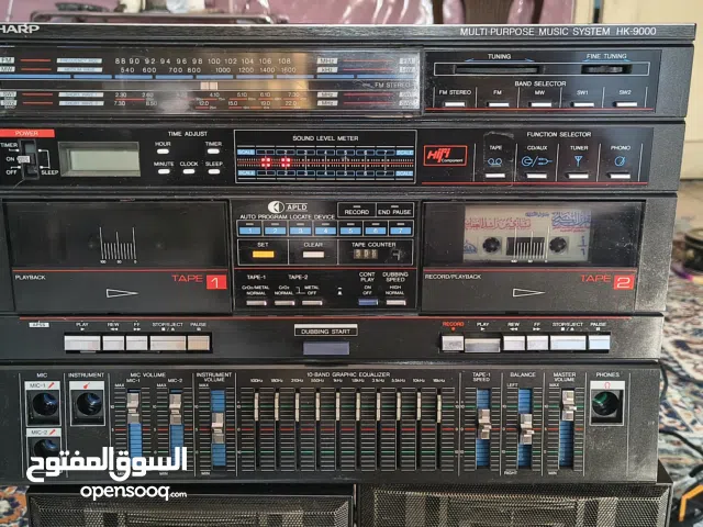 ستريو شارب ياباني نظيف جدا شغال بلادي