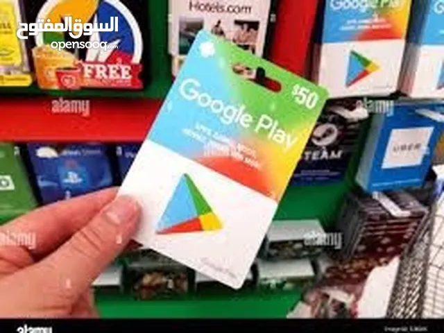 بطاقة جوجل بلاي 100 folate