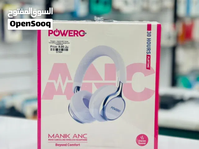 Brand New Powerology ANC Headphones in Oman  30 Hour Play Time