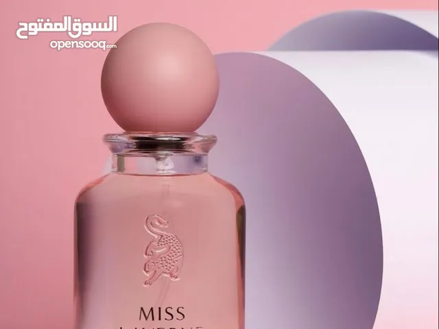 عطر MISS LAVERNE النسائي المتميز جداً مع ثباتيه وفوحان عالي يدوم حتى الى 12 ساعة بأستمرار