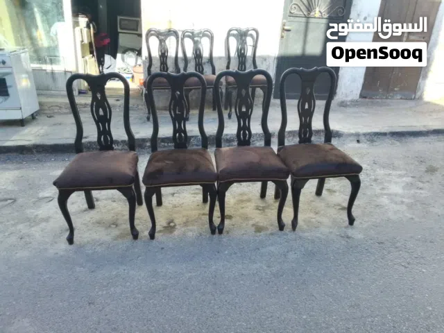 7 كراسي سفره زان لبيع كلهم