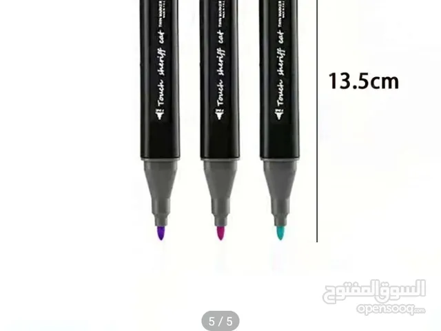أجمل أقلام التلوين      بسعررررر مميز جدا  40 لون ودرجة مختلفة له رأسان: رفيع وسميك