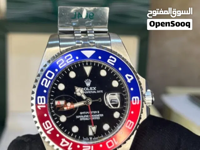 Rolex men watch pepsi colour gmt2 automatic