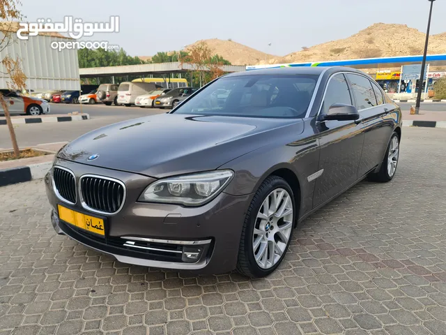 للبيع أو البدل BMW 740LI 2013 خليجي وكالة عمان