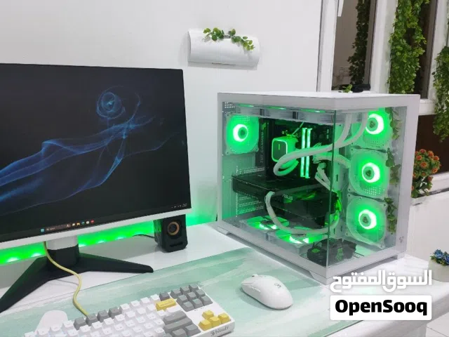 تجميعة كمبيوتر ألعاب قوية ومونتاج إستعمال قليل جداً سبب البيع هو ماعندي مكان إله