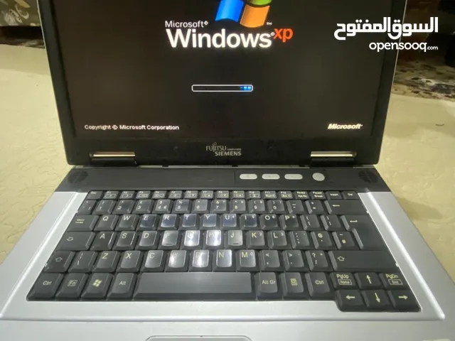 الاسم : Fujitsu AMILO اصدار: windows xp  الرام : 1g  هارد 100g  معدل تحديث الشاشه:60hz  المعالج: AMD
