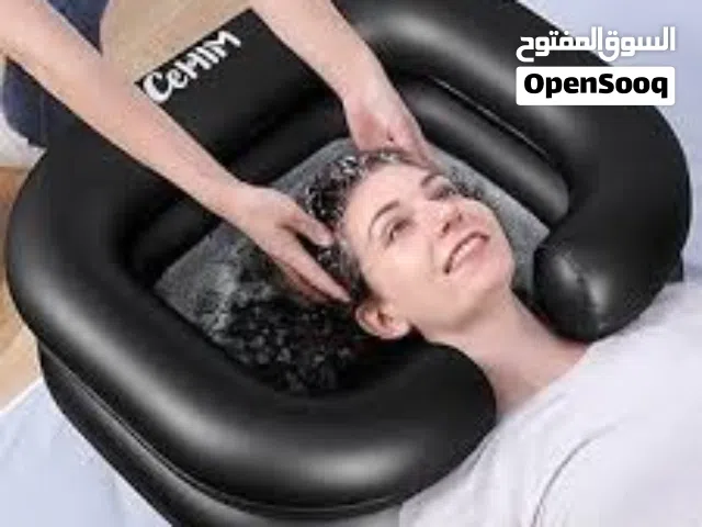 حوض  غسيل او حلاقة الشعر الموضعي للرجال و للنساء و خصوصا الاطفال و كبار السن و المرضى و كوافير المتن