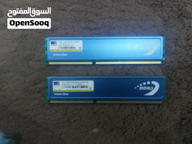 RAM DDR3 8GB 2PCS FOR SALE