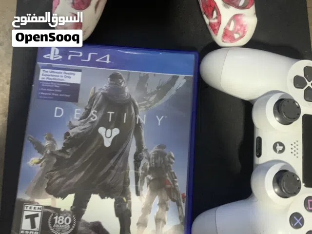 بلايستيشن 4 slim حاله شبه جديد