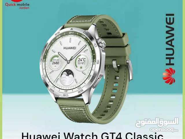 HUAWEI WATCH GT4 GREEN NEW /// ساعة هواوي جي 4 لون اخضر الجديد