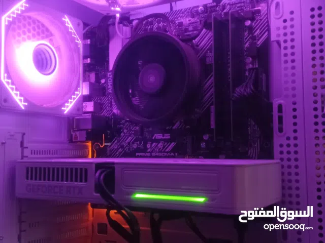 Rtx 5060ti 8g R5 5500 Ram  .8×2. 16 Ssd 512 M.b asus B450M ll prlme