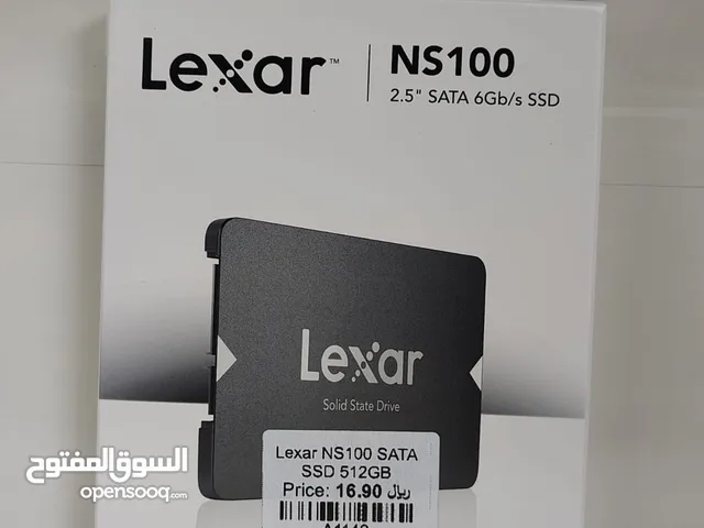 Lexar SSD NS100 512GB SSD (Brand New)