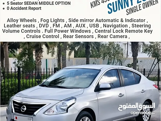 Nissan sunny 2019 single owner 0 accident car