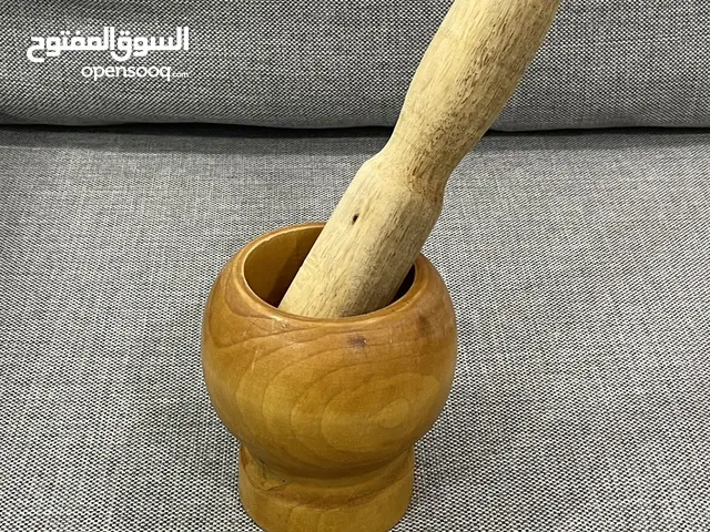 Wooden Mortar and Pestle in Excellent Condition