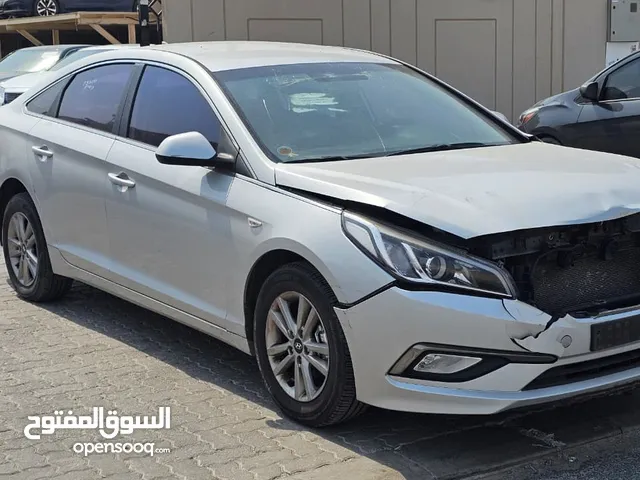Hyundai Sonata 2015 Silver sport option for sale in same condition