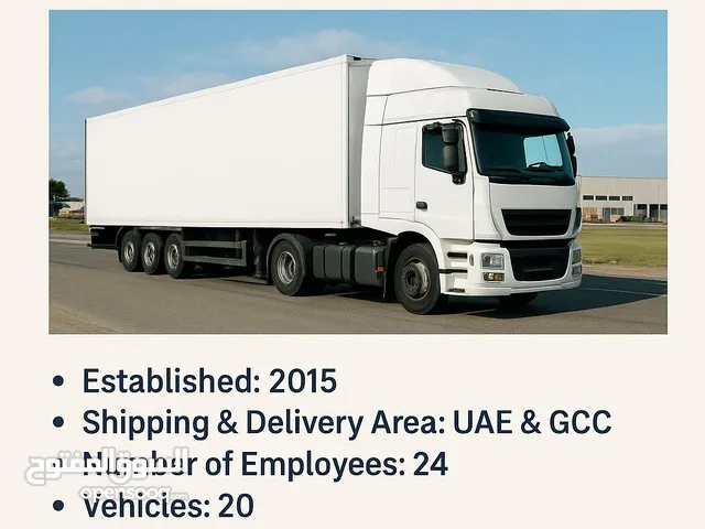 Logistic company for sale