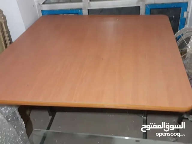 للبيع طاولات طعام مقاس 1.20X1.20 سماكة 4 ملي