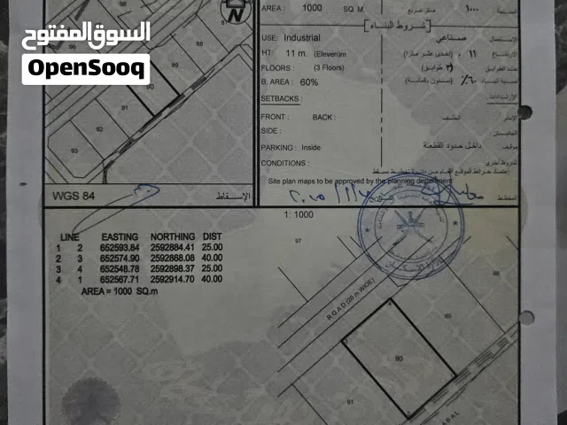 Industrial Land for Sale in Muscat Amerat