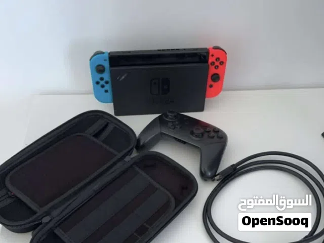 Nintendo switch with controller