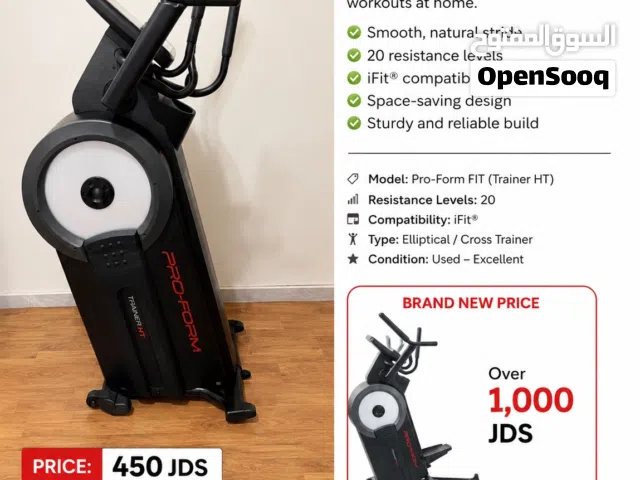 Pro form elliptical machine