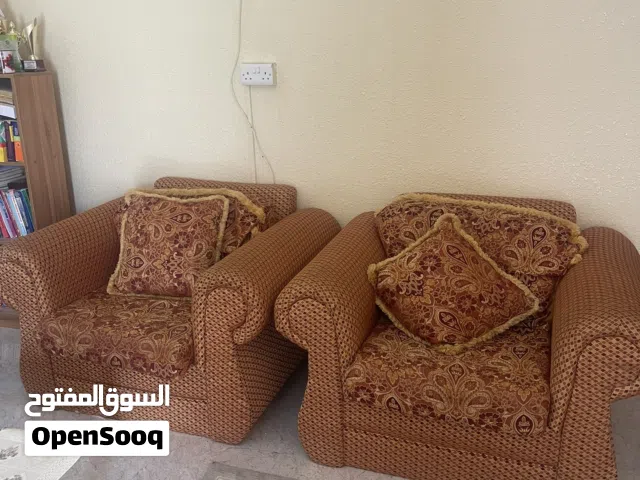 Sofa set, dinning table and cupboard