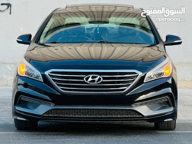 هينوداي سوناتا سبورت موديل 2017 ورق جمارك وارد أمريكي فتحه جلد
