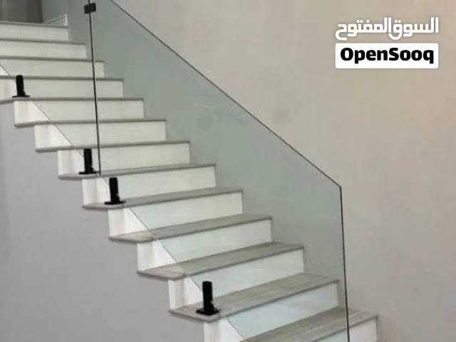 زجاج سكريت مرايا درابزين شاورات المنيوم حديد