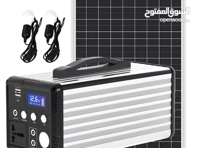 خلي الكهرباء معك بالسيارة وين ماتكون بطارية تخزين كهرباء عالطاقة الشمسية 300 واط للرحلات