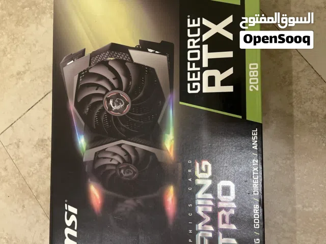 للبيع كرت شاشه  Rtx2080 GPU