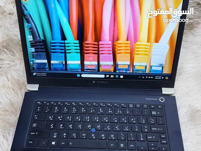 Toshiba Dynabook i7-10th Touchscreen 16gb 512gb ssd Type c ports Orignal charger FHD display Backlig