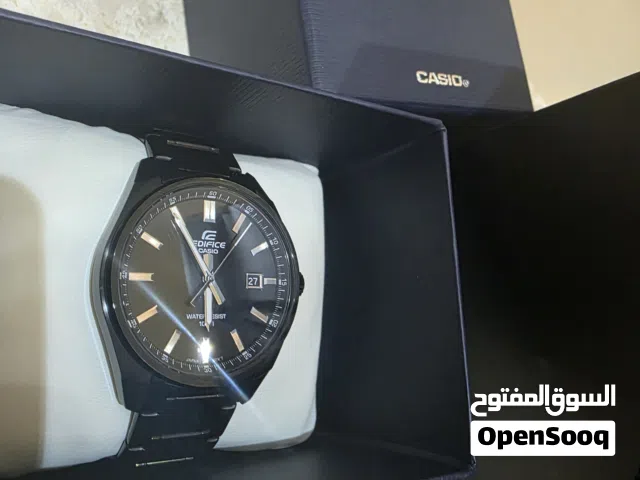 ساعة كاسيو EFV-150DC-1AV جديدة مع ضمان سنة تم شراؤها بتاريخ اليوم مع كامل الملحقات