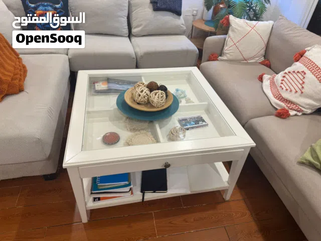 Coffee Table with Glass Top