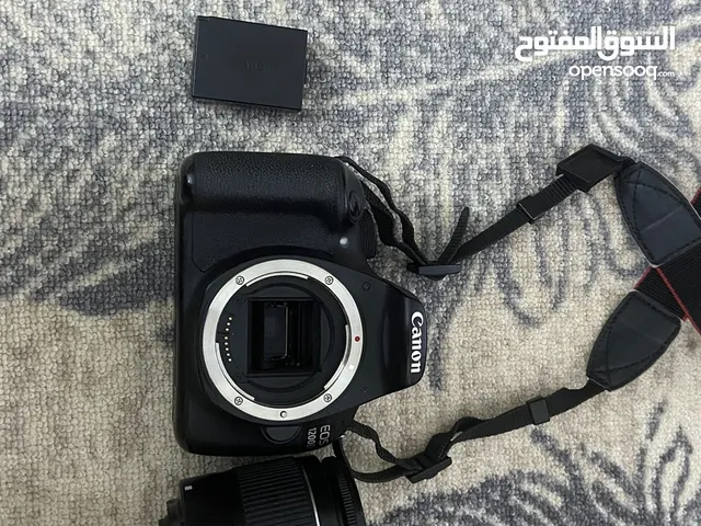 كاميرا canon 1200 D مع عدسه و بطاريه و شاحن (في عدسات للبيع موجوده صورهم و مواصفاتهم بلوصف)