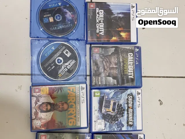 اشرطه سوني 5 و4