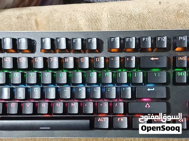 RGB Mechanical Keyboard Blue Switches Metal Frame Quick sale