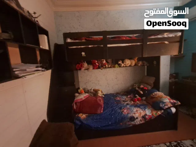 تخت طابقين خشب لاتيه كامل مفصل تفصيل