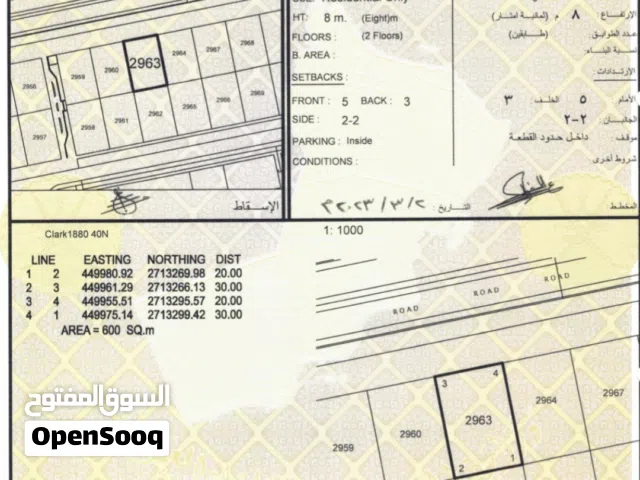 فرصة استثمارية مميزة أرض سكنية رائعة في ولاية لوى