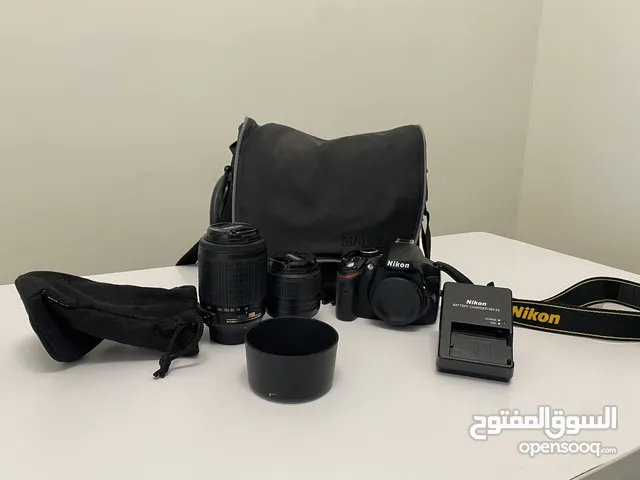 Nikon D3200 DSLR Camera with extra lens كاميرا احترافية نيكون نايكون D3200 مع عدسة اضافية