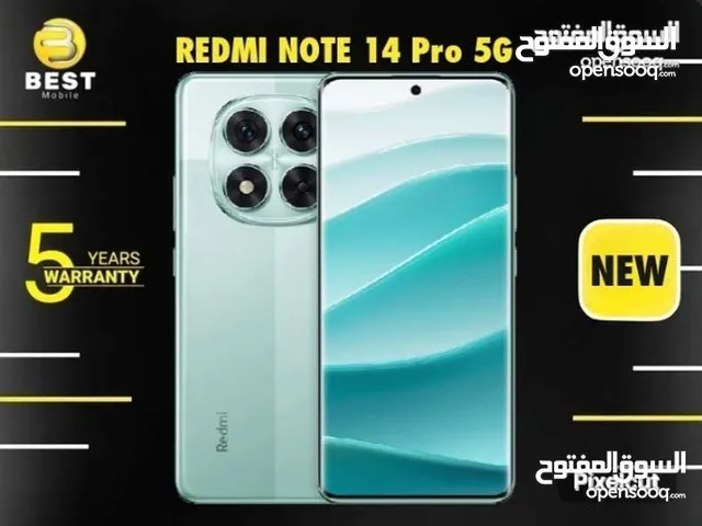 Xiaomi Redmi Note 14 Pro 5G 256 GB in Amman