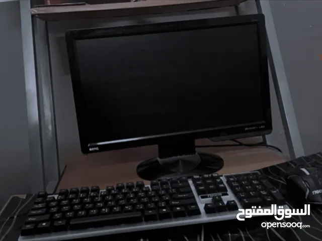 PC/شاشة+كَيس+ماوس و كيبورد  جديد+هارد نصف تيرا جديد+تجميعة