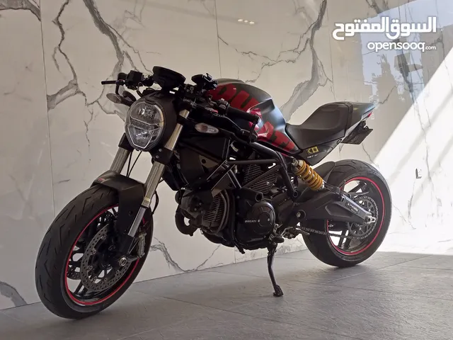 للبيع او البدل دوكاتي مونستر 797 بلس نظيفه بحالة الوكالة
