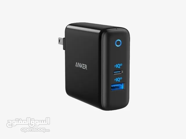 Anker 60w usb c charger شاحن انگر 60 واط PowerPort Atom III (منفذين