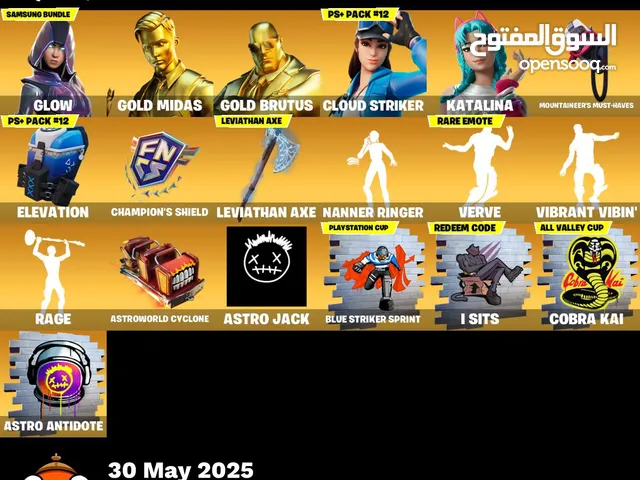 Fortnite Accounts and Characters for Sale in Abu Dhabi