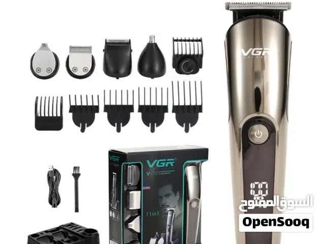 مجموعة العناية الشخصية الاحترافية VGR V-107 IPX6 قابلة للغسل، 11 في 1 للوجه والجسم للرجال     السعر