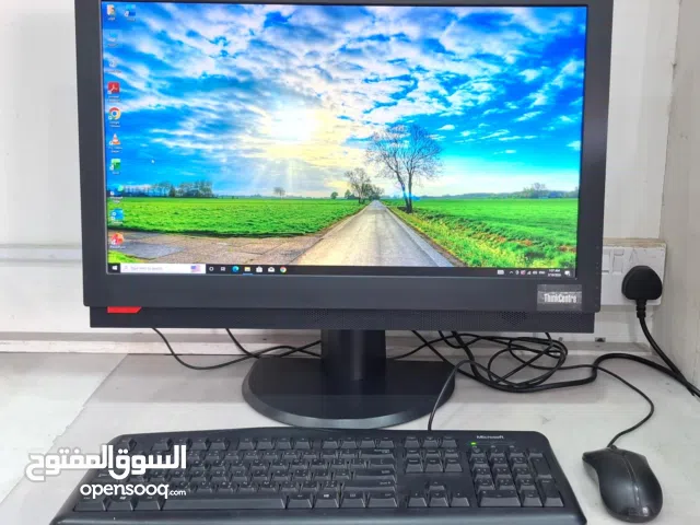 LENOVO Core i5 6th Generation All In One Computer 8GB RAM + 256GB SSD 24" Full HD Display