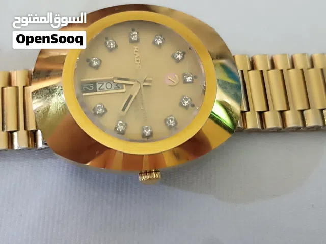 ساعة رادو اصلية اثرية عمرها فوق 50سنة(واحده فضية وواحده ذهبية )
