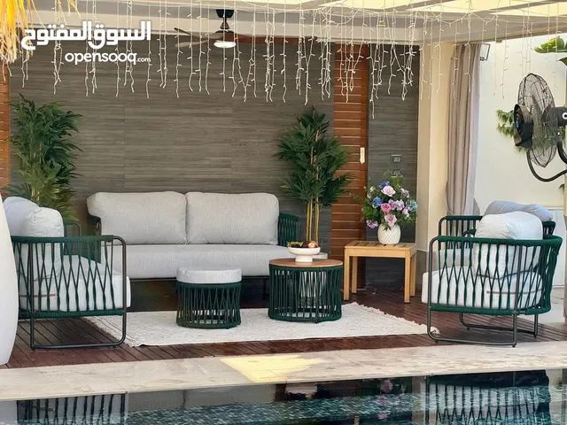 جلسات خارجية حديد والمنيوم فاخرة